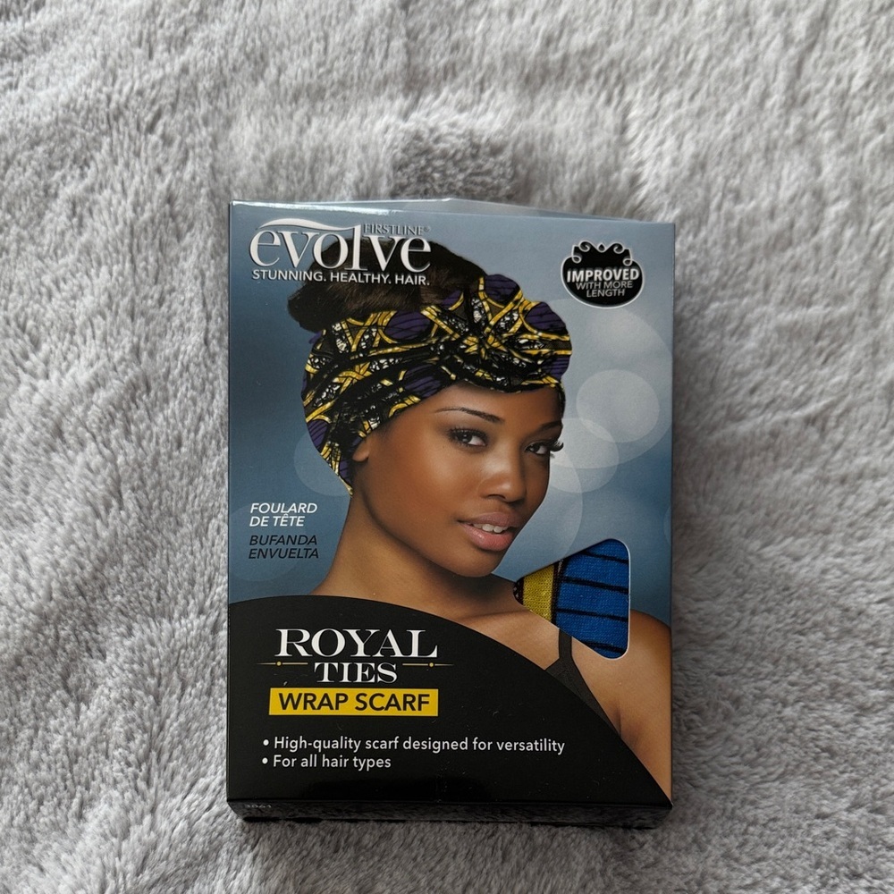 evolve Royal Ties Wrap Scarf - Black and Yellow
